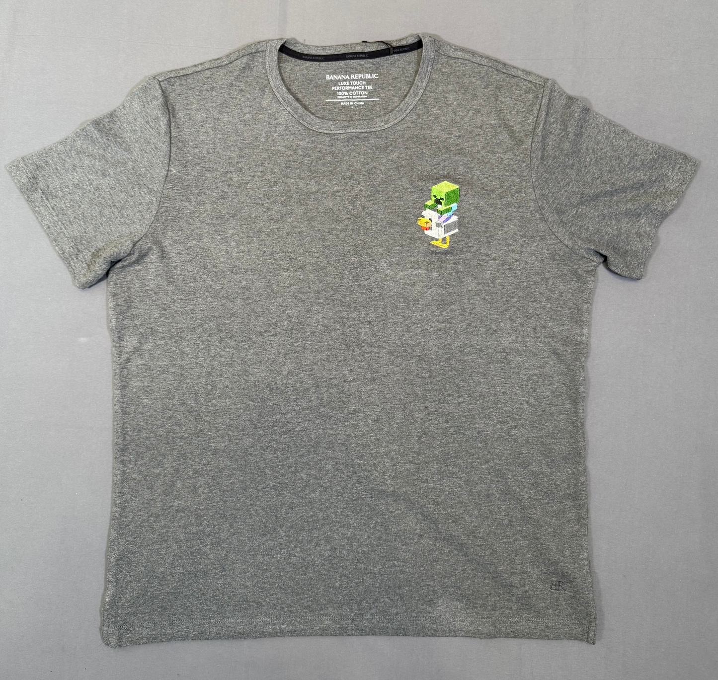Chicken Jockey T-Shirt - Minecraft - Embroidery