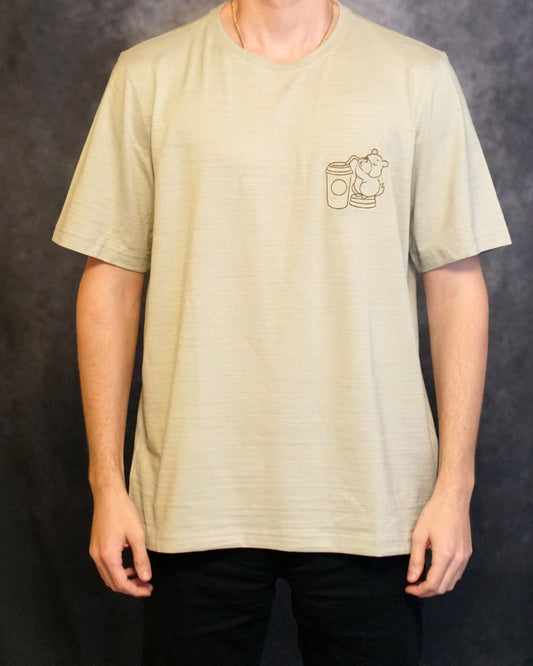 Cafebara - Premium Embroidered T-Shirt