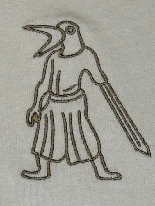 Crow Mauler T-Shirt - Fear and Hunger - Embroidery