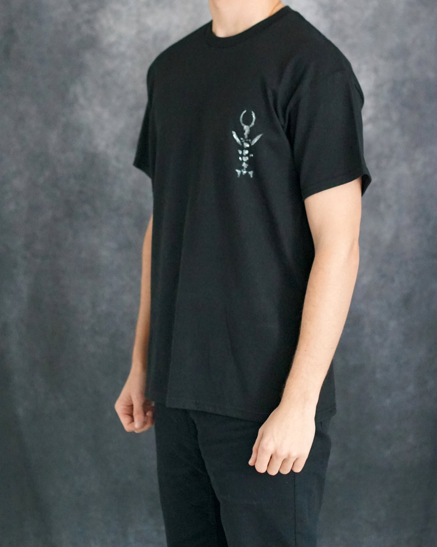 Chainsaw Man Darkness Devil Hand-Painted T-Shirt – Limited Edition