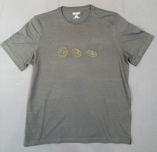 Fear and Hunger Coin Flip Embroidered T-Shirt – Premium Custom Apparel