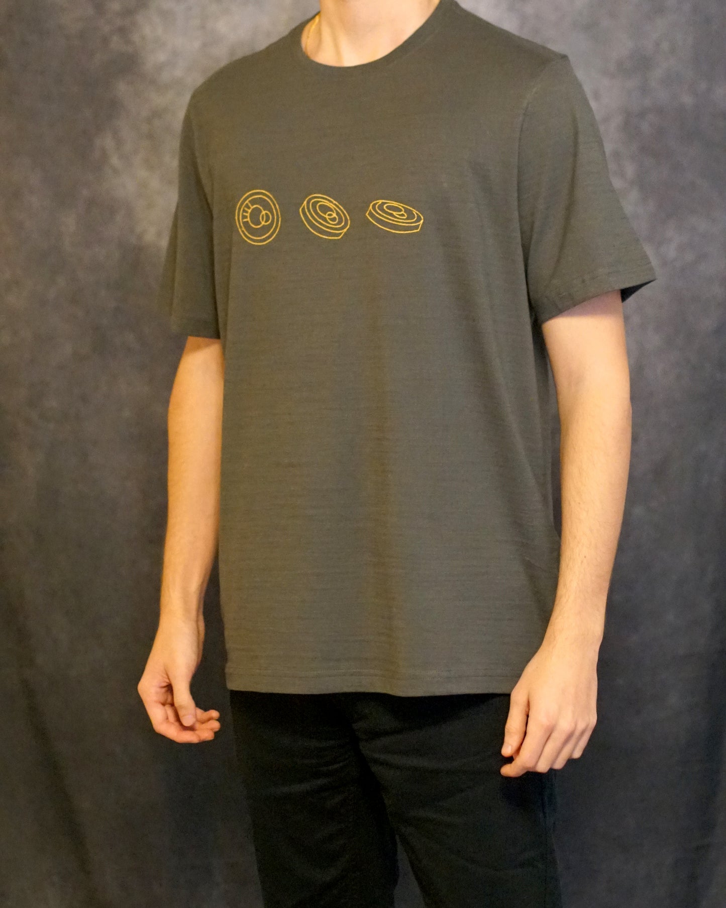 Fear and Hunger | Coin-flip | Premium embroidered t-shirt